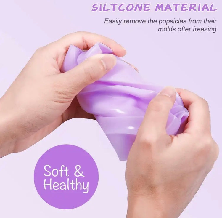 Silicone Popsicle Mold, New Animal Design Ice Pop Maker, Ice Mold With Stick And Lid Silicone Popsicle Mold, New Animal Design Ice Pop Maker, Ice Mold With Stick And Lid